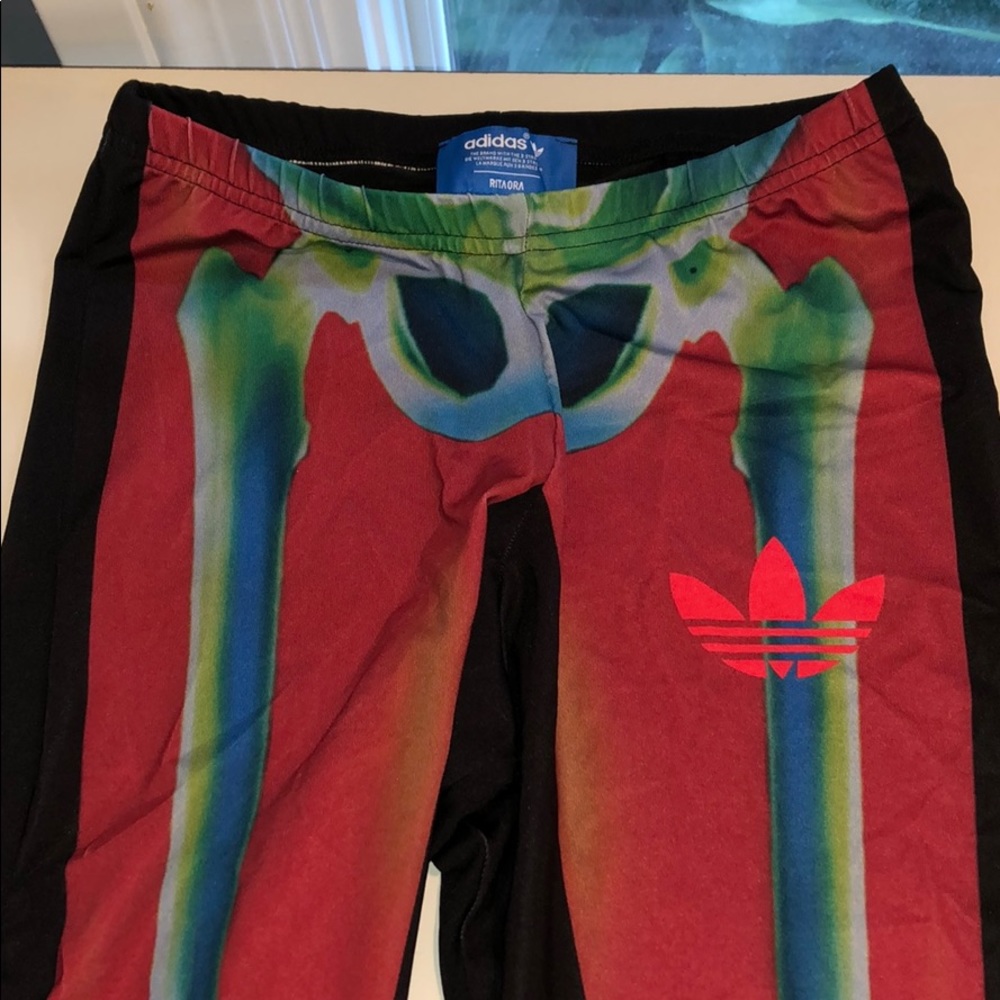 Adidas X Rida Ora skeleton leggings size XS